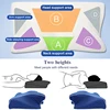 Memory Foam Bedding Pillow Shaped Ergonomic Cervical Pillow Sleeping Comfortable Neck Protection Butterfly Memory Foam Pillow 6