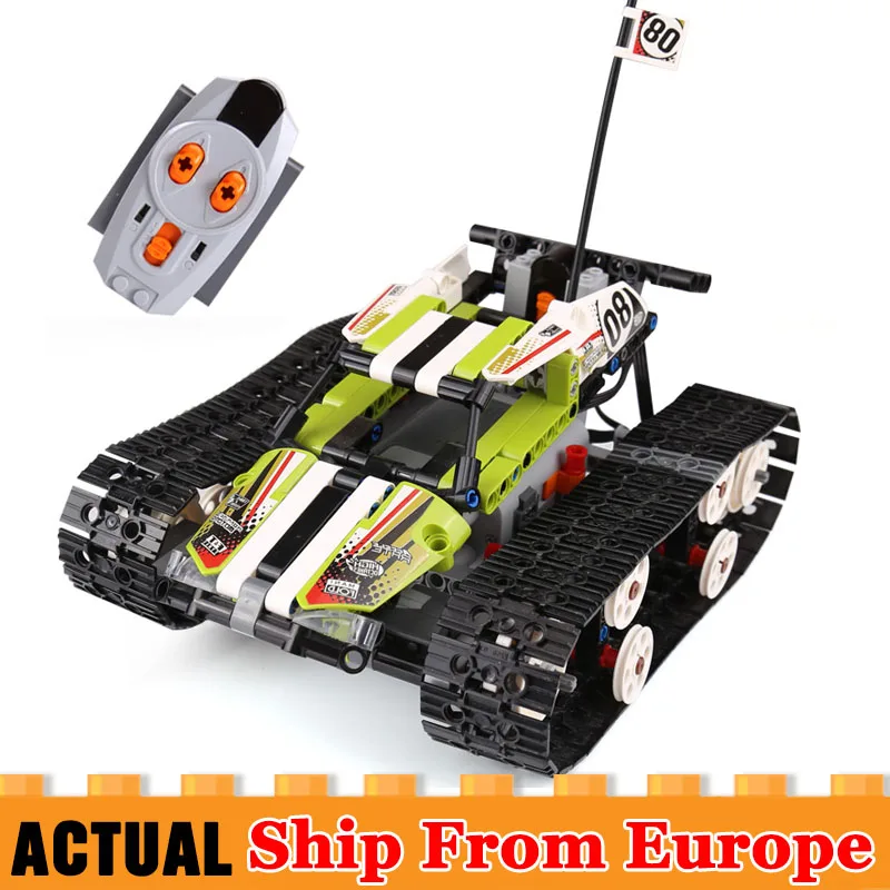 

Technic 20033 RC Tracked Racer compatible with Legoed 42065 Remote-Controlled Racer Building Blocks Bricks Toy for Boy