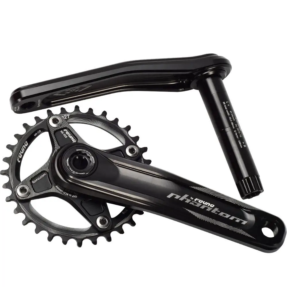 Алюминиевый сплав MTB горный велосипед SRAM Crank GXP BB30 104 BCD паук адаптер Crankst