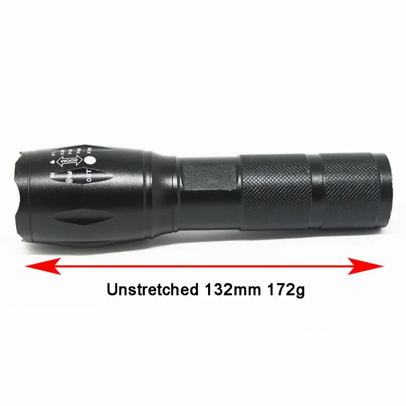 USB Перезаряжаемый Фонарик через границу A100 встроенный аккумулятор 18650 многофункциональный внешний велосипедный мобильный источник питания