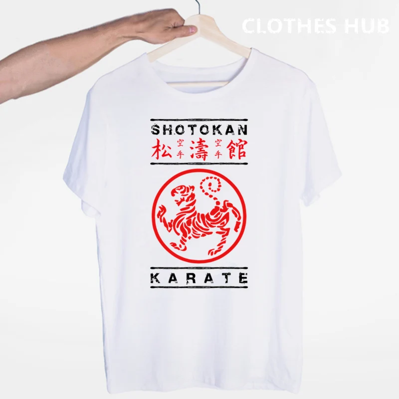 Японская футболка Kanji Shotokan Karate Taijutsu с круглым вырезом и короткими рукавами, летняя повседневная модная футболка унисекс для мужчин и женщин