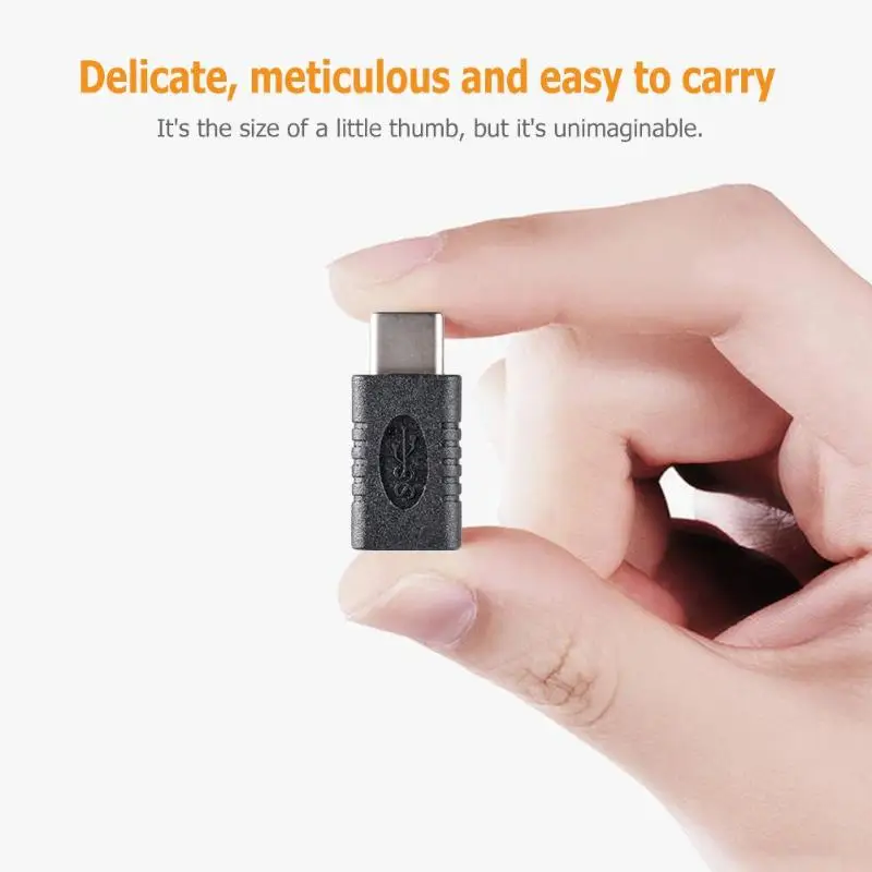 3 шт. в упаковке type-C USB-C удлинитель Соединительный разъем адаптера