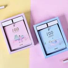 Joytop Muji дневник 100 обратный отсчет в днях ноутбук А6 портативный ноутбук Тай Ли Ши катушки ноутбук