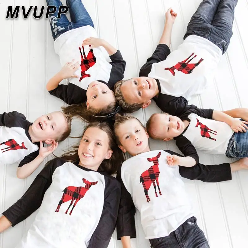 MVUPP клетчатые рождественские свитшоты для всей семьи папы сына мамы и дочки