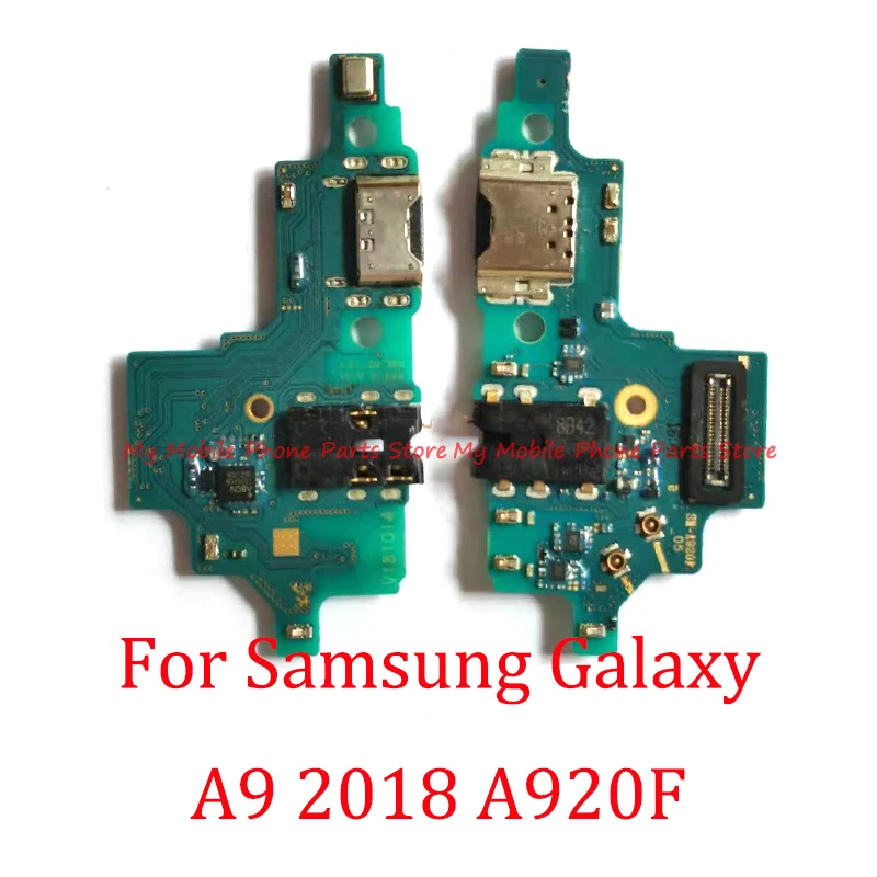 

100% Original USB Charging Dock Port Board Flex Cable For Samsung Galaxy A9S A9 2018 A920 A920F Charge Board Connector Flex