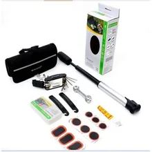 Набор инструментов для обслуживания велосипеда ROSWHEEL Sahoo, набор инструментов для ремонта, посылка с шиномонтажным насосом, лом