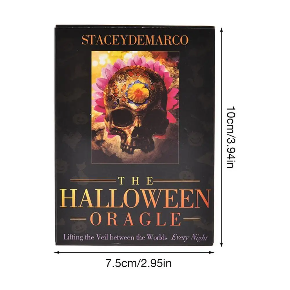 36pcs The Halloween Oracle Tarot Cards Board Games Halloween Party Playing  Cards Full English PDF Instructions Tarot Board Card - AliExpress Toys &  Hobbies