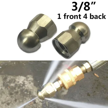 

Stainless Steel Cleaning Pipe Nozzle Outdoor Power Tools Internal Thread Pressure Washer Connector Accessory