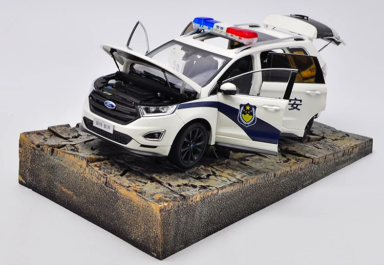 1:18 FORD EDGE SUV литая модель автомобиля игрушки Металлическая Модель автомобиля оригинальная коробка