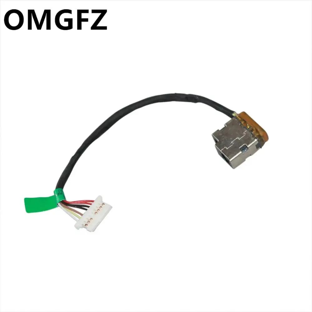 Для HP 15-AY041WM 15-AY Серия DC POWER JACK Кабельный разъем 799736-T57 812681-001 | Компьютеры и офис