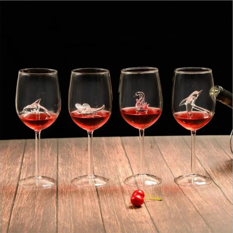 Online celebrity Elephant red wine decanter high borosilicate decanter shark wine glass swan wine glass dolphin wine glass