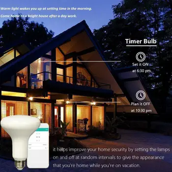 

WIFI Smart LED Bulb LED Lamp Light Durable Super Bright E27 B22 APP Remoto Control RGBW Party Decoration Home Bar Bedroom