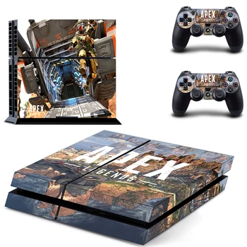 

APEX Legends Style Decal Skin Sticker for PS4 Playstation 4 Console Film + 2Pcs Controllers Protective Cover DPTM2461