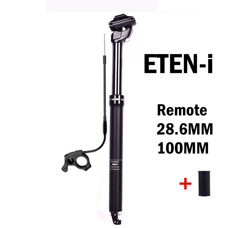 Подседельный штырь для велосипеда Eten-R ETEN-i MTB с дистанционным управлением, подседельный штырь-капельница с регулируемой высотой, подседельный штырь для велосипеда, 27,2, 30,9, 31,6, 100 мм, для путешествий, EXA - Цвет: Eten-i 28.6mm 100mm