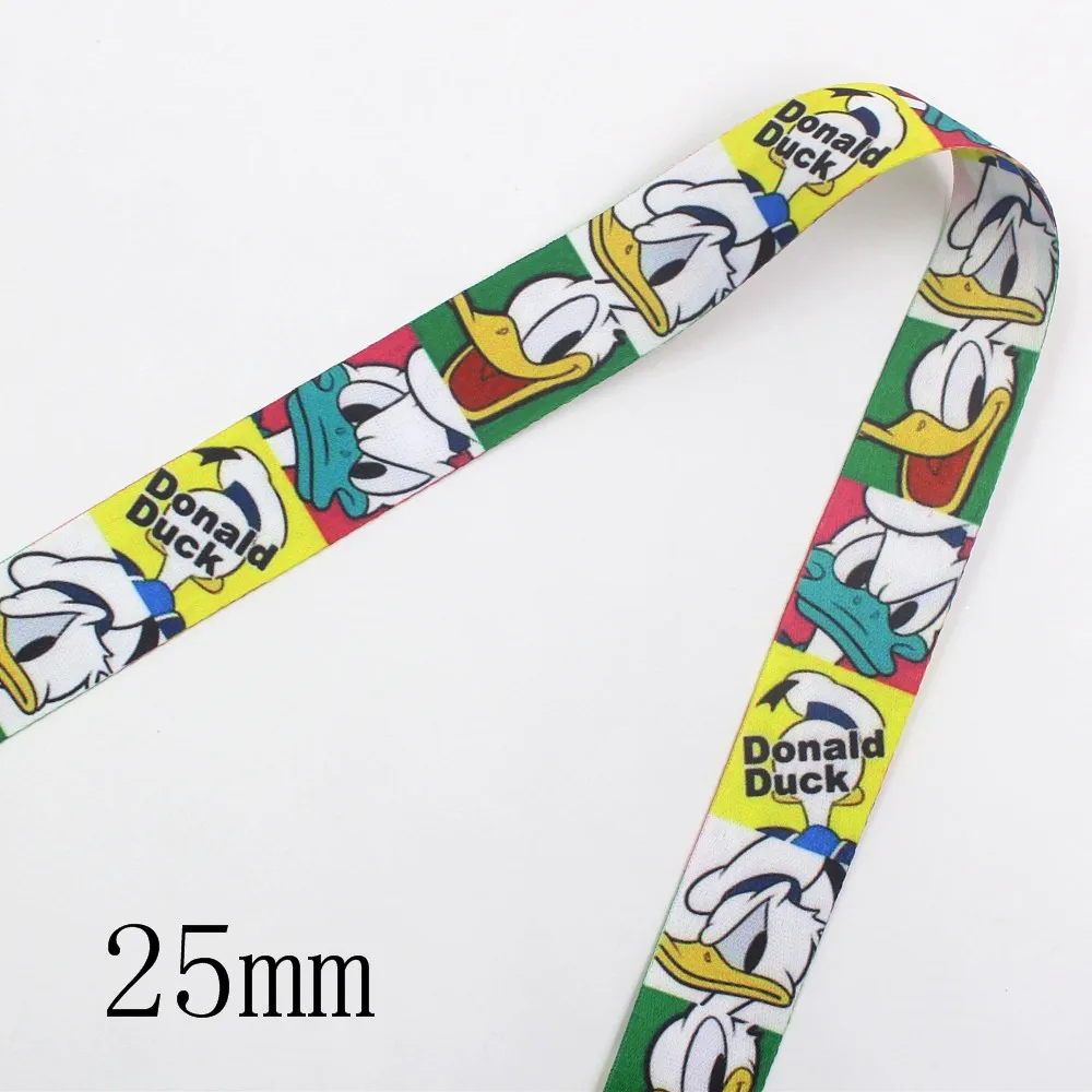 I-19824-1985 I-19824-1982, 10yds 1 ''25 мм двусторонний Печатный ремешок ленты, шейный ремешок Ремешки для ключей ID карта тренажерный зал Мобильный телефон ремни - Цвет: I-19824-1985
