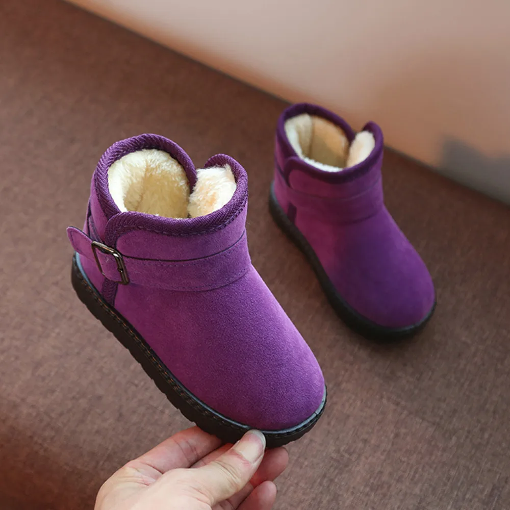 PP Tenis bebezapatilla deporte bebe; зимние ботинки для маленьких девочек; теплая однотонная повседневная обувь из флока на нескользящей подошве; deportivas bebe fille enfant; 1015 - Цвет: PP