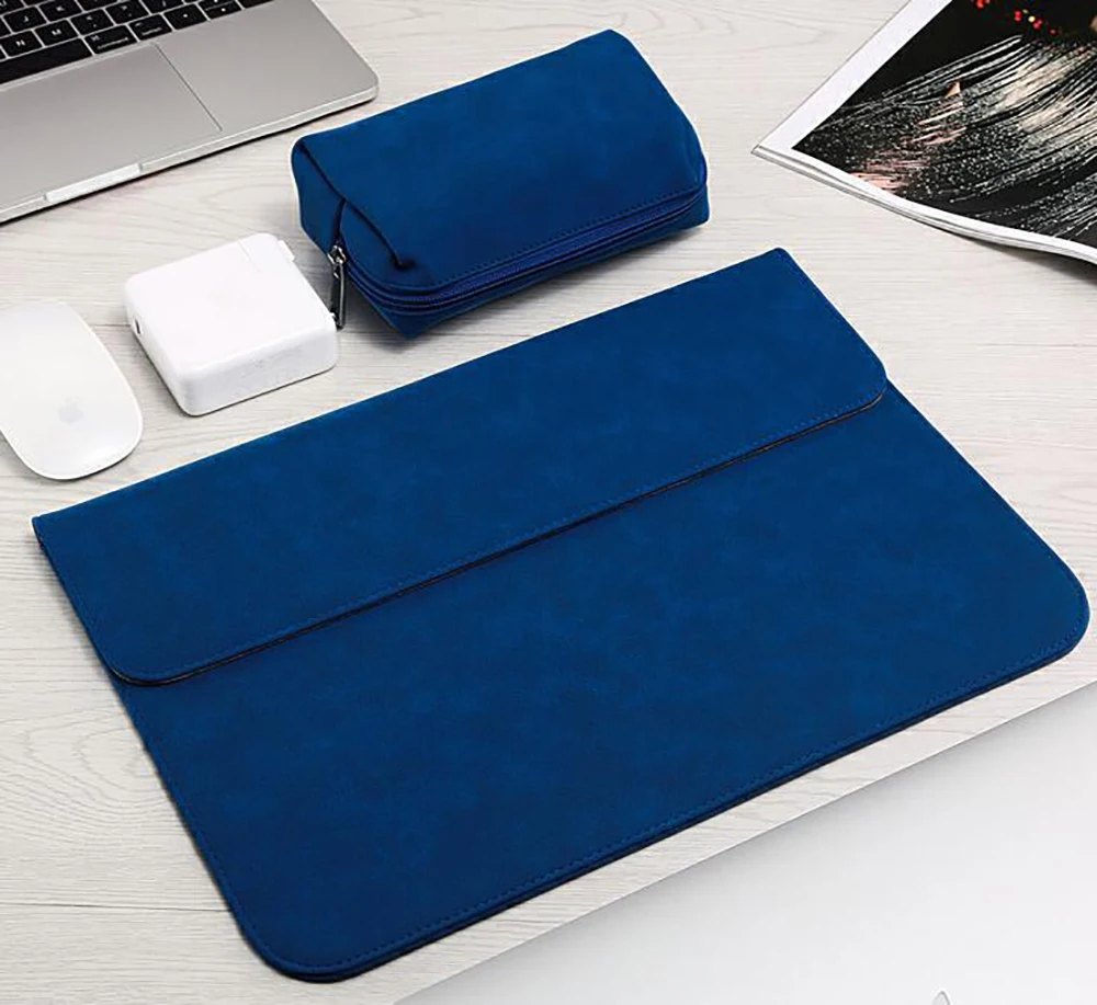 Матовая сумка для ноутбука из искусственной кожи с магнитной пряжкой для Apple Macbook Pro 15 Чехол Air 11 12 retina новинка 13 Чехол для мужчин и женщин