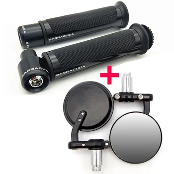 

Motorcycle Mirror Handlebar Bar End Mirrors&Moto Grips 22MM For YAMAHA MT 07 ROAD STAR XJR 400 YZ250F DRAG STAR 1100 TTR250