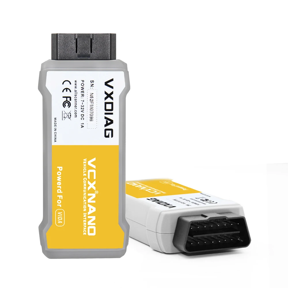 VXDIAG VCX NANO диагностический инструмент для volvo vida dice 2014D OBD2 сканер VCX NANO OBD2 инструмент для чтения кода 2014D vida dice Pro