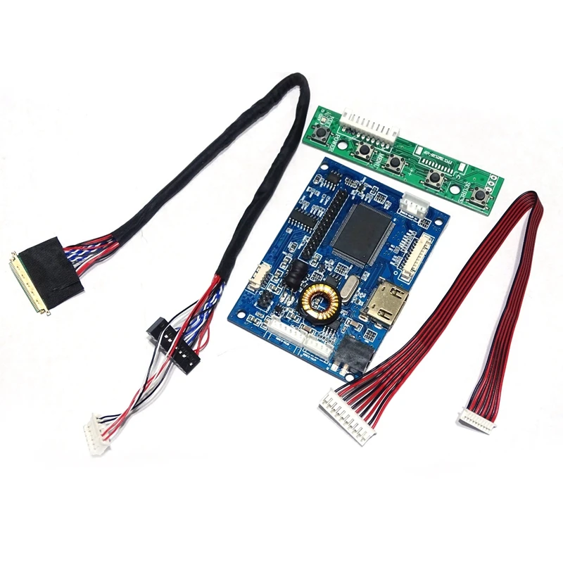 1Set HDMI-Compatibe Lvds Controller Board Driver 40Pin Cable Kit For Raspberry PI 3 LP156WH2 1366X768 7-42Inch Screen | Электроника