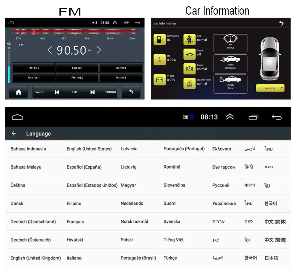 Sale Android Car Dvd Gps Multimedia Player For Hyundai Sonata 2016 2017 2018  2G+32G 9"  Radio GPS Navigation 8