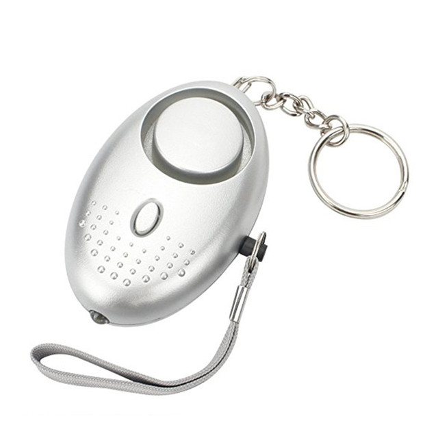130dB Self Defense Alarm Super Loud Alarm Keychain Portable Personal Safety Alarm With LED Light For Women Child Elderly
