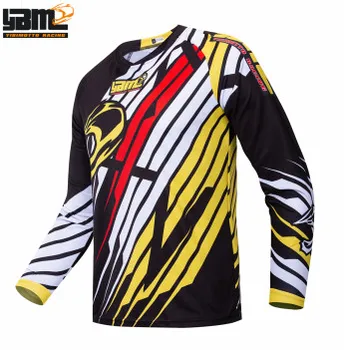 

Moto Shirt Brand New black Motocross Jersey Downhil Mountain Bike DH Shirt MX Motorcycle Clothing Ropa For Men Quick Dry MTB