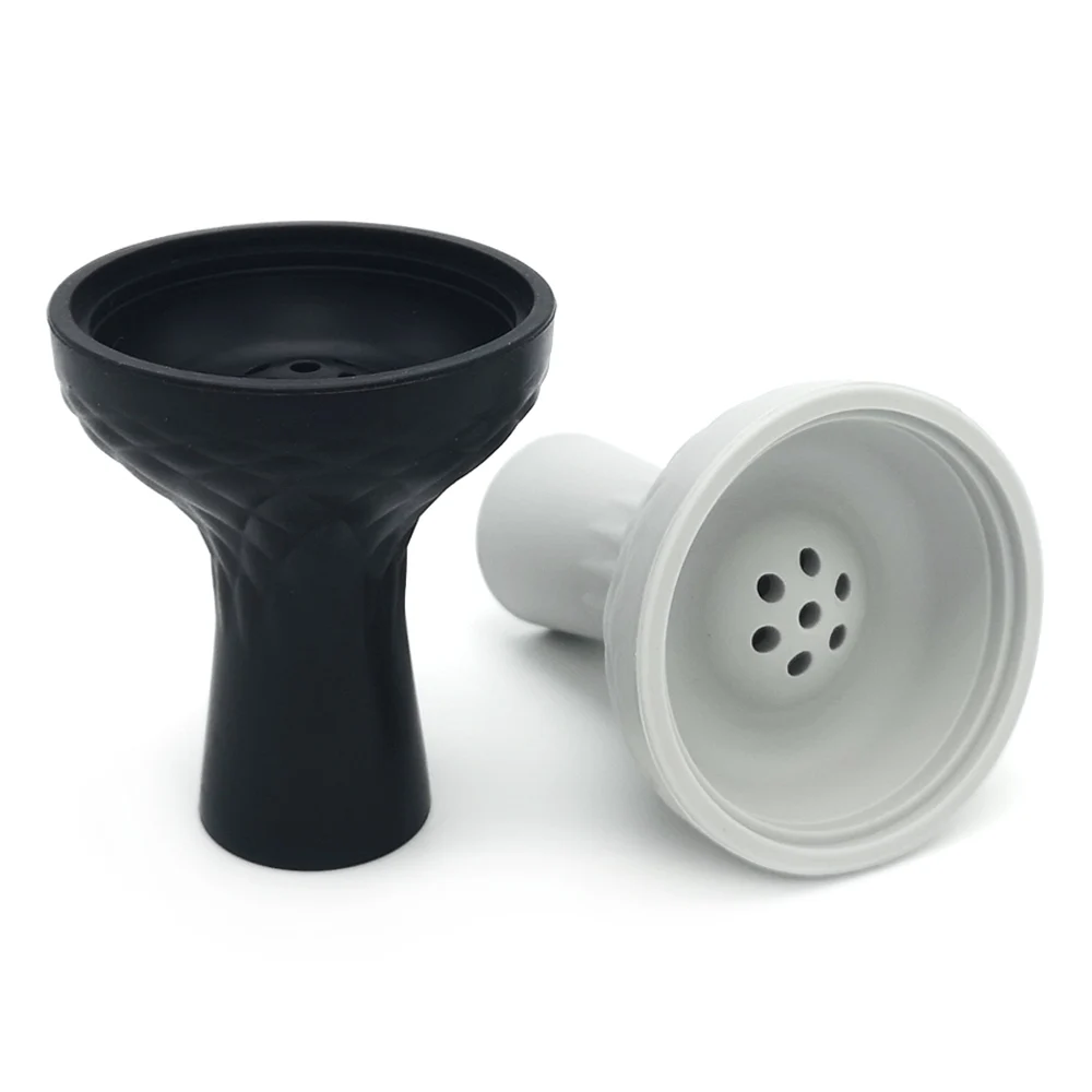 Hookah Accessories LOMINT 7 Holes Style Silicone silica gel Hookah Tobacco Bowl For Shisha Hookahs Chicha Narguile Gadget LM-228