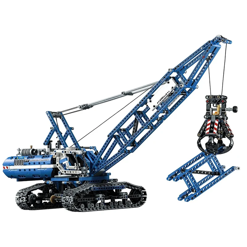 Стиль блоки 20010 гусеничный кран 1401 шт совместимый Technic 42042 Строительные кирпичи развивающие игрушки рождественские подарки