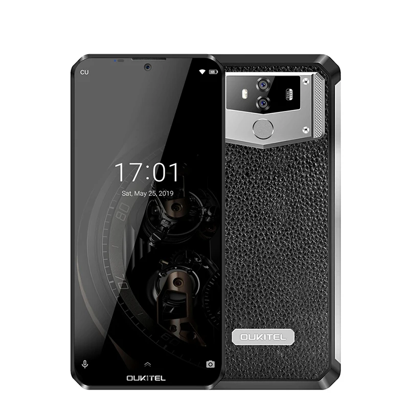 OUKITEL K12 смартфон на Android 9 0 6 3 дюйма 19 5: ГБ ОЗУ 64 Гб ПЗУ MTK6765 NFC 10000 мАч 5 В/6A Быстрая