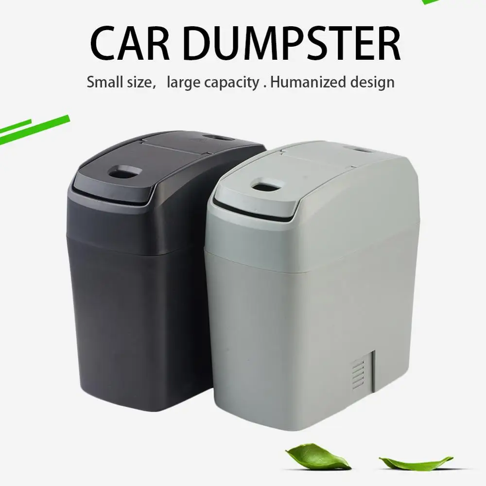 Контейнер для мусора в салоне автомобиля пластиковый контейнер мусора|Мусорка
