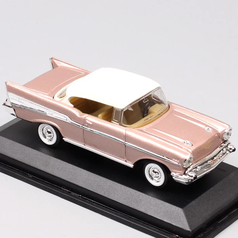 1/43 маленькие бренды Yat Ming 1957 Chevrolet Bel, воздушная литьевая модель, копия автомобиля, мини-дисплей, подарок для взрослых