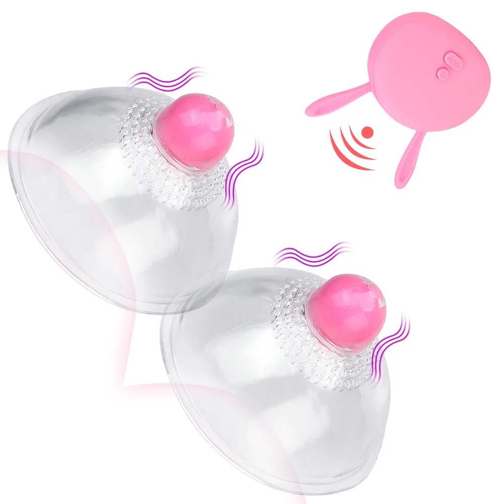 speeds Sucking 10 Breast Pump Breast Enlarge Massager Wireless Remote Control Nipple Vibrator Clit Stimula_voghion.com