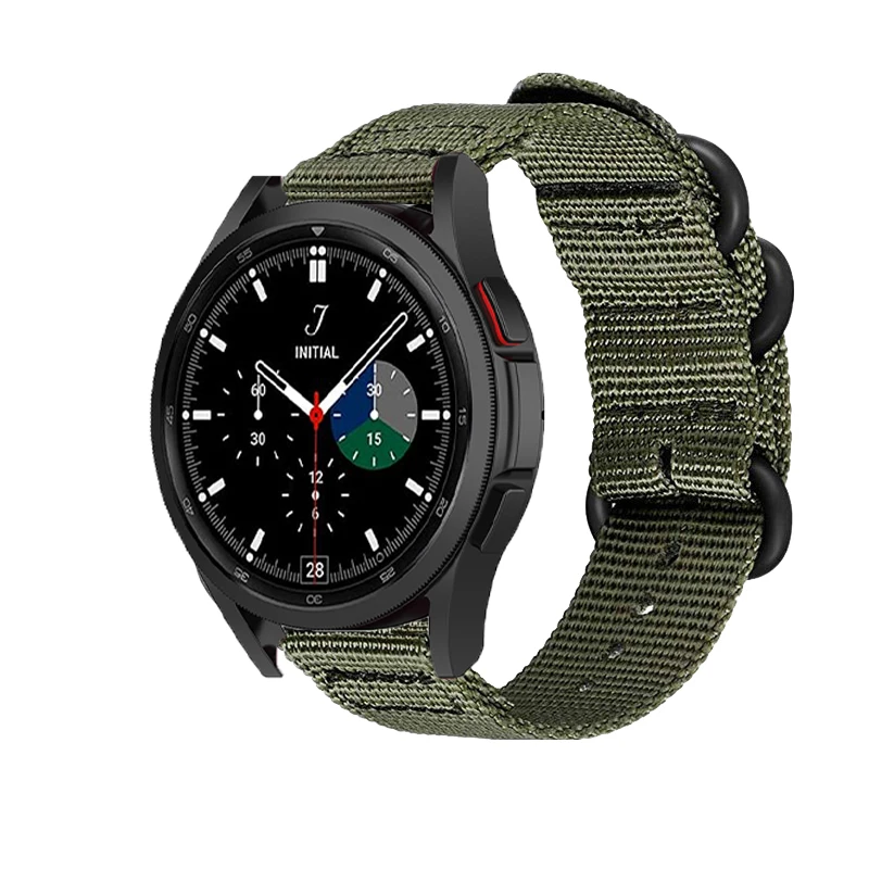 Nato strap for Samsung Galaxy watch 4 44mm40mm/classic/3 46mm/42mm