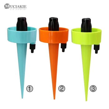 

MUCIAKIE Automatic Drip Watering Device Indoor Outdoor Home Bonsai Micro Drop Adjustable DIY Water Spikes Pot Plant Watering