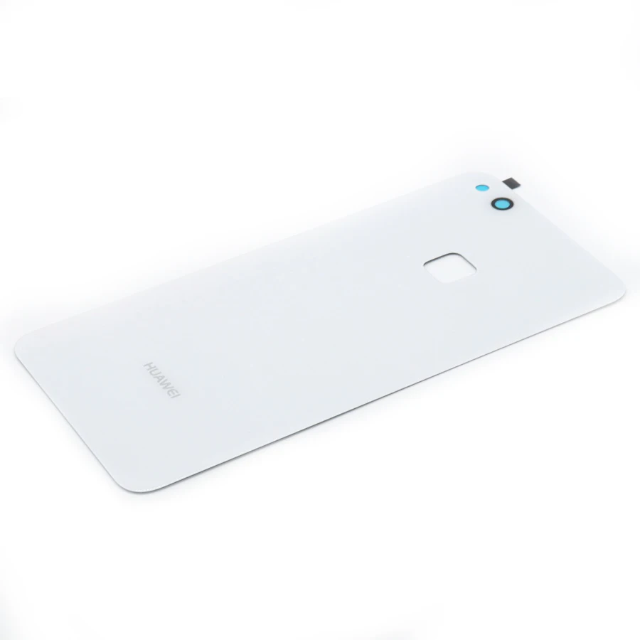 Крышка батареи для huawei P10 Lite Задняя стеклянная задняя дверь задняя крышка корпус чехол для huawei P10 lite Задняя крышка батареи Стекло Крышка P10lite - Цвет: Белый