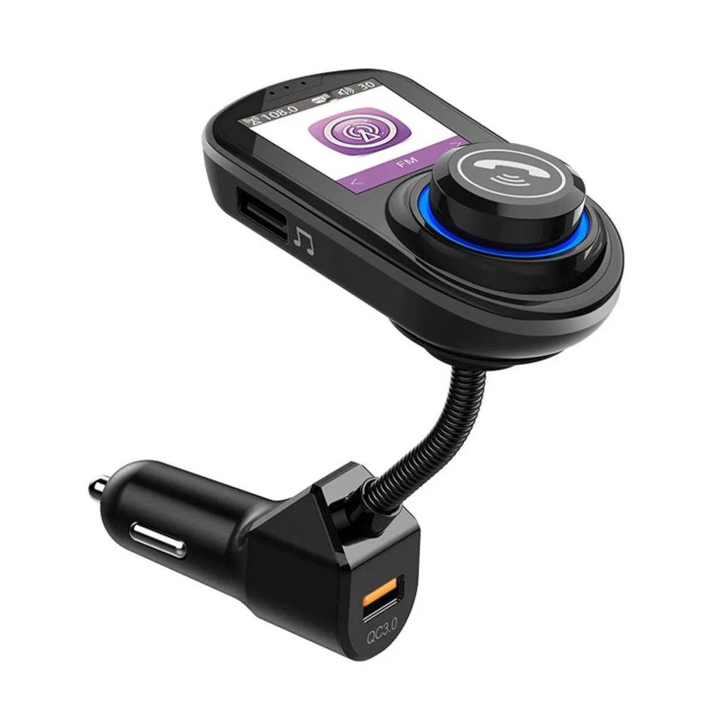 G45 цветной экран автомобиля беспроводной Mp3 автомобиля Mp3 1,8 дюймов цветной экран Hd Mp3 автомобиля Hands-Free Qc3.0 Быстрая зарядка