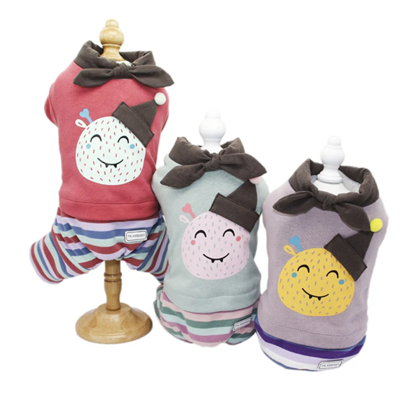 Ambaby демисезонная одежда для домашних животных продукт 4 брюки с широкими штанинами теплой одежды с изображением собаки Детские Комбинезоны Одежда для собак для малых и средних собак Одежда для больших собак для собак и котов