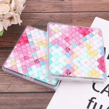 

2Pcs Mask Storage Box Dustproof Coin Bill Container Portable Jewelry Storage Box Mask Container