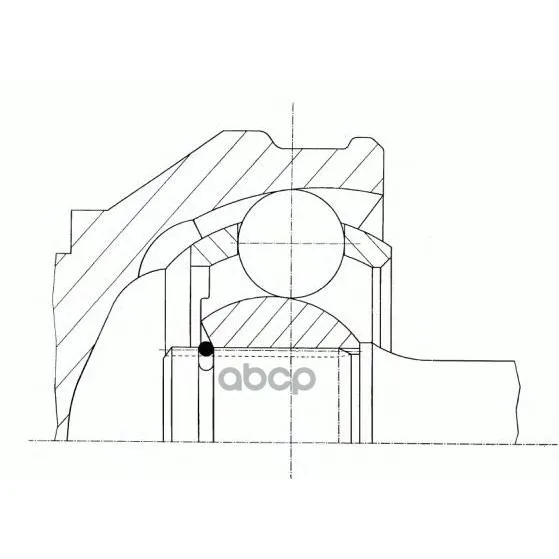 Шарнирный Комплект Приводной Вал GKN(Loebro) арт. 305451