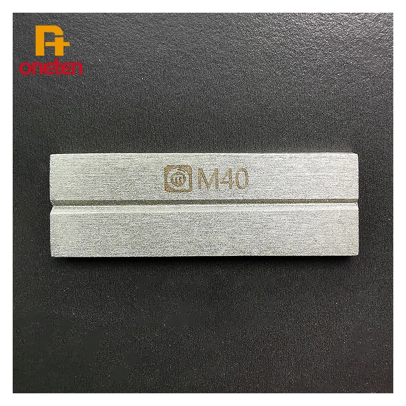 Amaoe-M40 스틸 그라인드스톤 트리밍 족집게, 그라인딩 블레이드, 양면 집게 복원 수리 도구