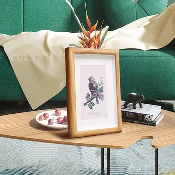 

Wood Photo Frame for Canvas Oil Painting Thickened Rectangle Wooden Picture Wall Table Frame Home Decoration Ornament Gifts