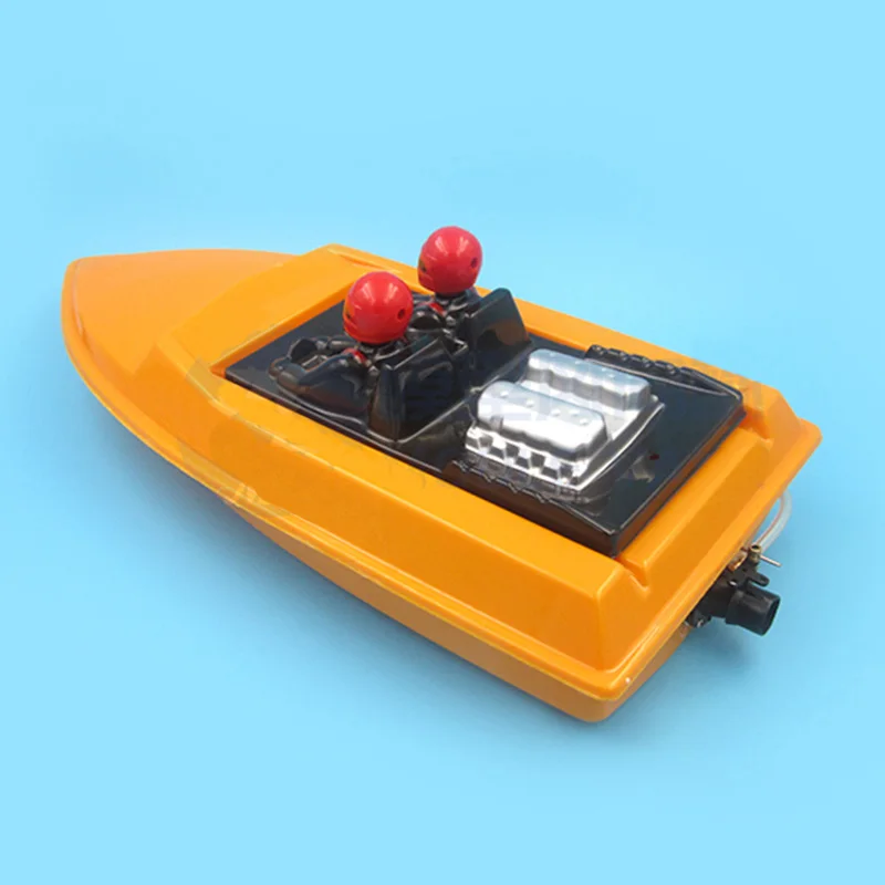 1 комплект RC модель лодки запасные части белый желтый пластиковый корпус длина 410