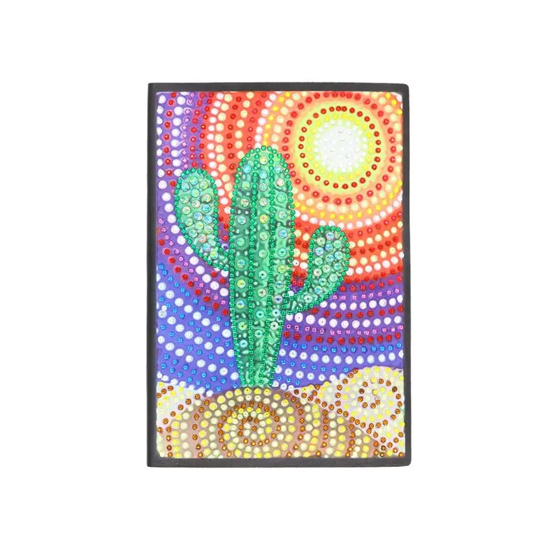 Креативный сделай сам, алмазная живопись, специальная форма, блокнот, дневник, книга А5, вышивка крестиком, ремесло, подарок - Цвет: 17