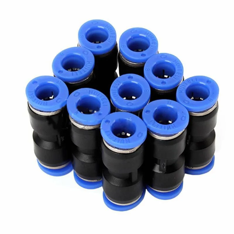 

Line Pneumatic Connector Fittings Tube Tool Equipment Plastic Equal Tee