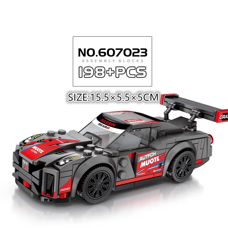 Speed Champions Technic City Assemble autos model Building Blocks supercar city Racing Car Bricks Toys for Children small bricks