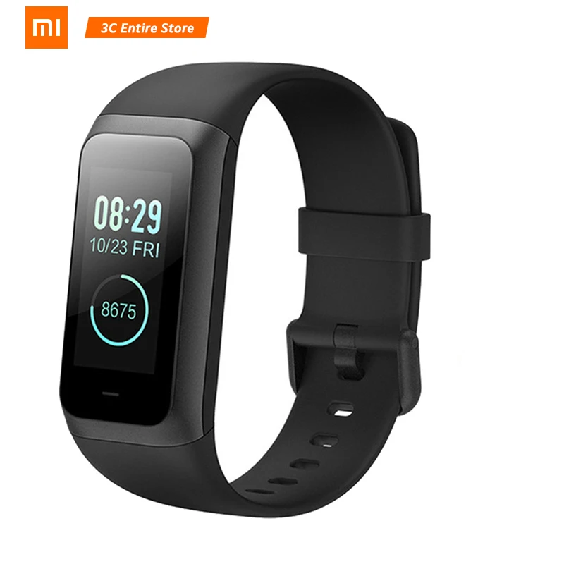 Оригинальный Смарт браслет Huami Amazfit Band Cor 2 5ATM водонепроницаемый 2.5D цветной IPS