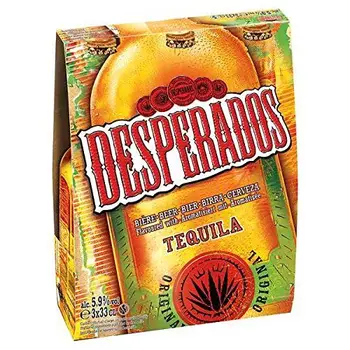 

Desperados Tequila 3 x 330 ml (paquete de 8 x 3x330ml)