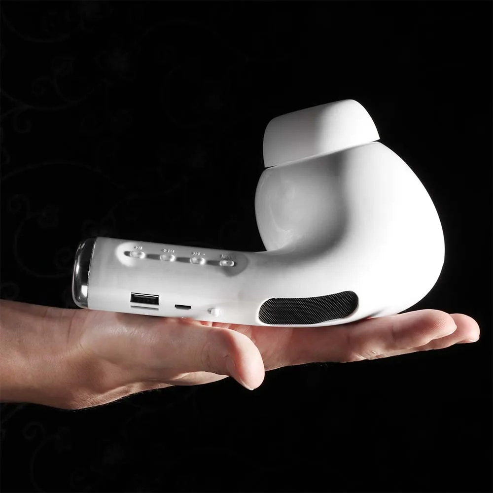 

Giant Earphone Shape Wireless Bluetooth Speaker Airbuds Earphone Soundbar Speaker Portable Loudspeaker 3D Stereo Surround Music