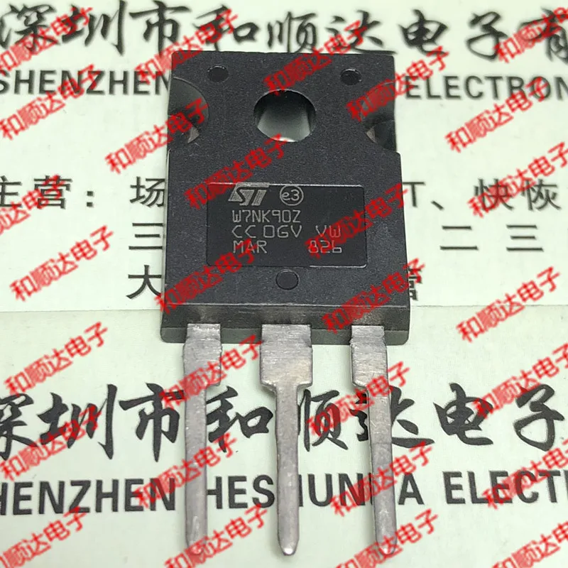 Оригинальный Новый/2 шт./STW7NK90Z W7NK90Z TO-247 900V 7A | Электронные компоненты и